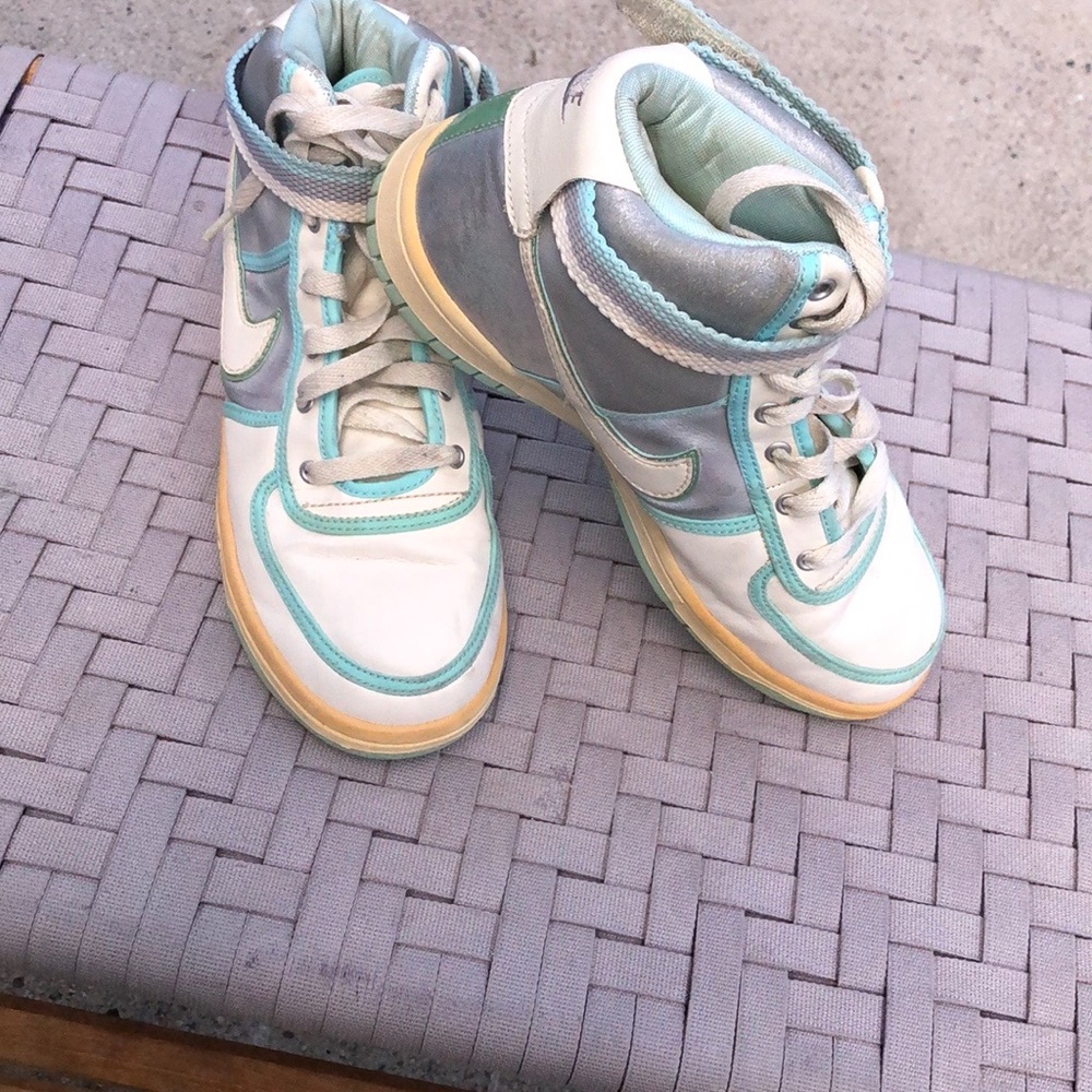 Nike iridescent Swoosh